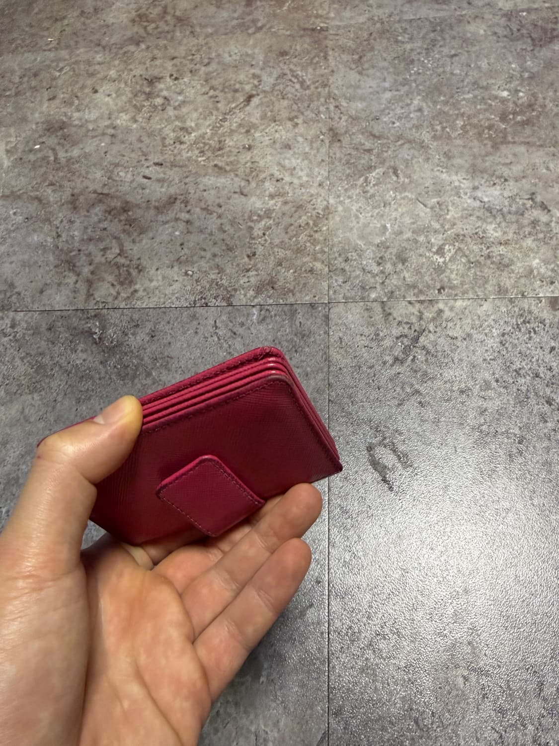 프라다 아코디언 카드지갑 상품이미지4