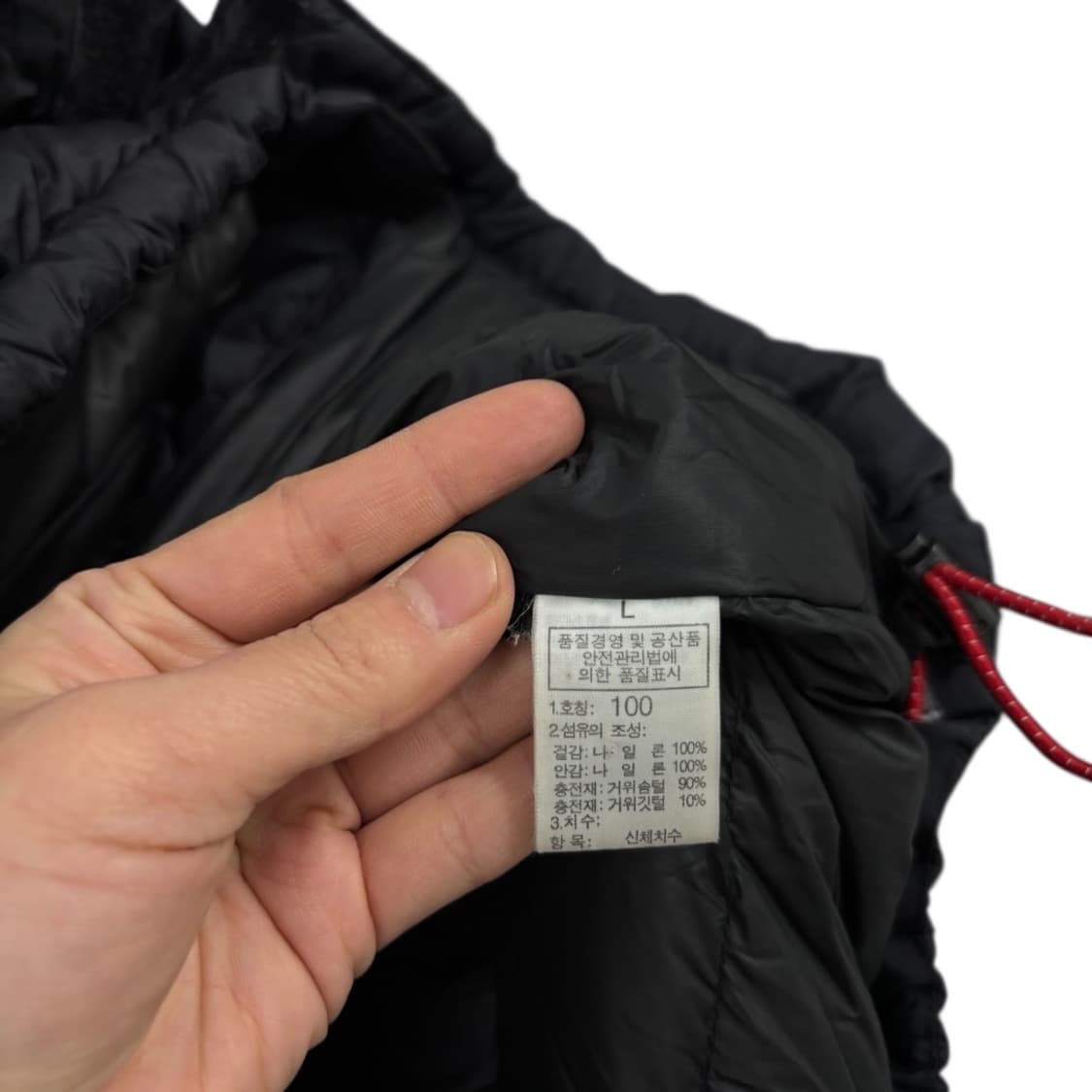 노스페이스850 다운패딩 후드탈착 상품이미지8