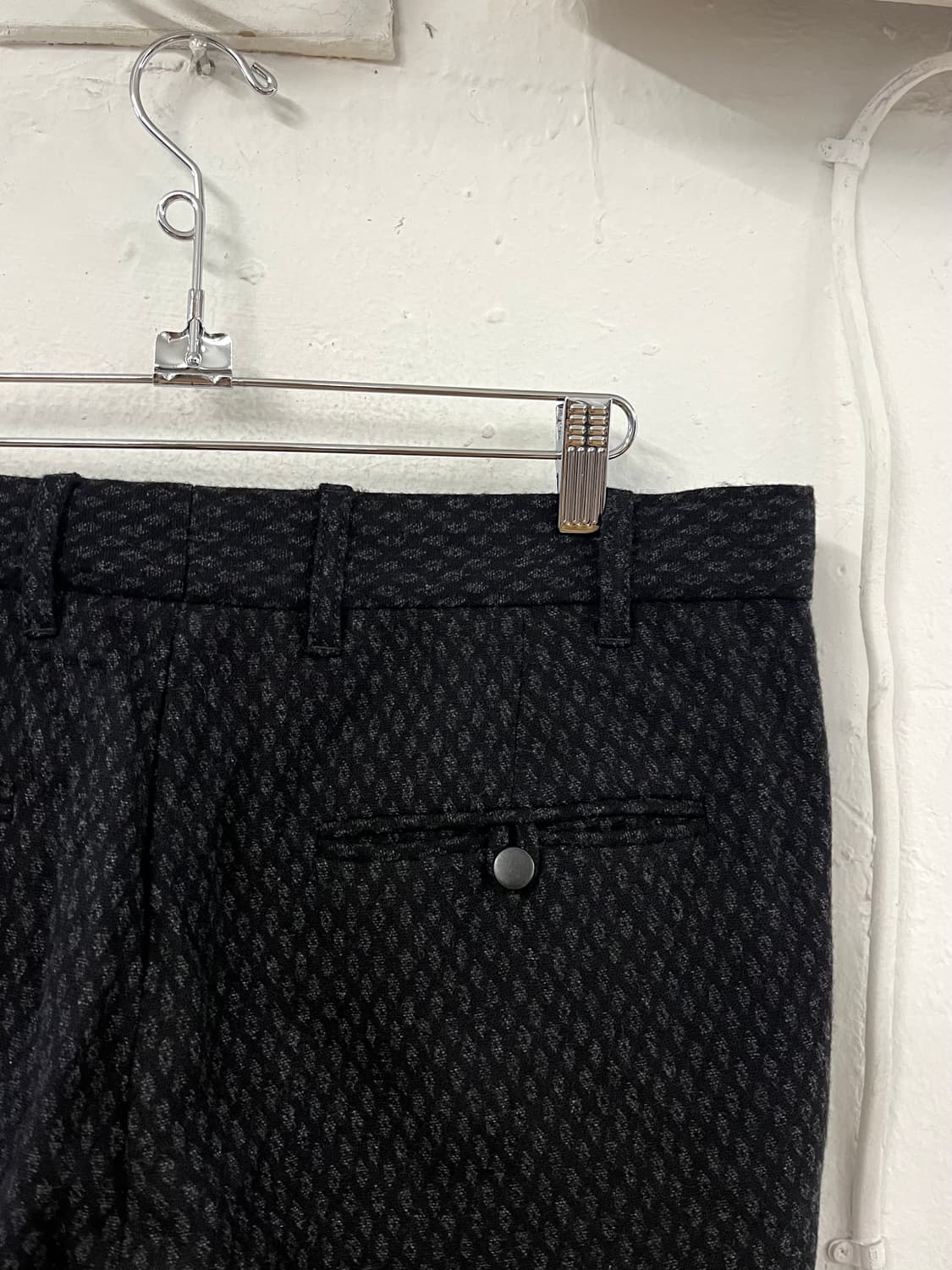 앤드뮐미스터 앰브로이드 패턴 울 트라우저 상품이미지8