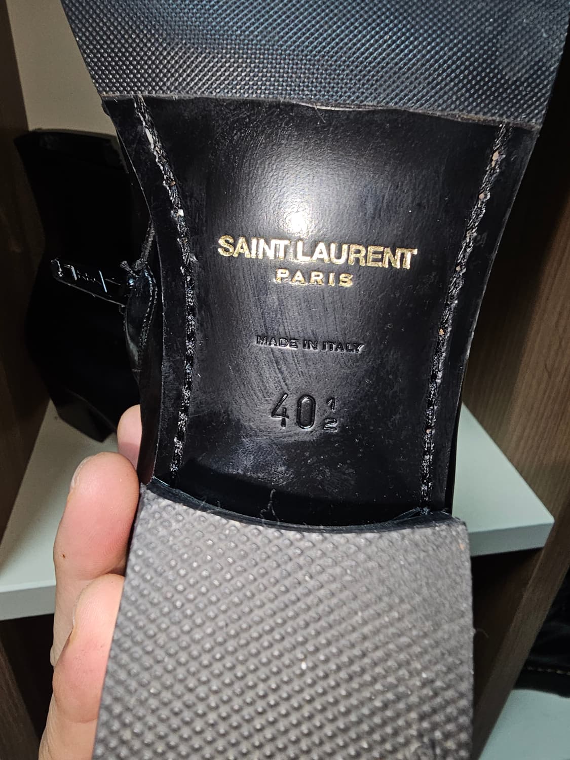 생로랑 바실리 6cm 40.5 유광! 상품이미지6