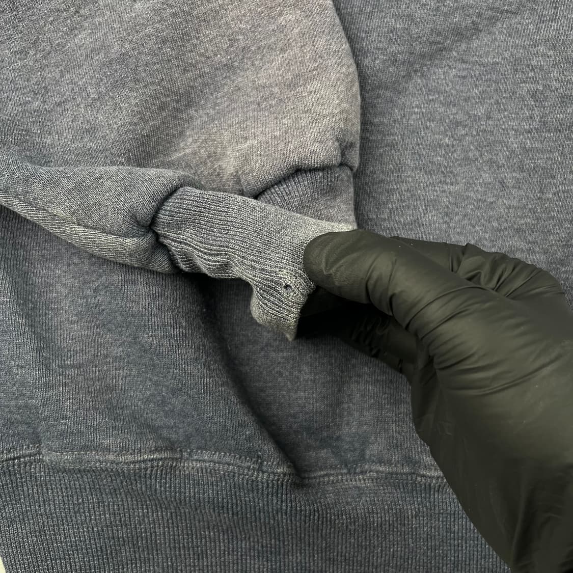 빈티지 러셀 네이비 그레이 후드집업 상품이미지7