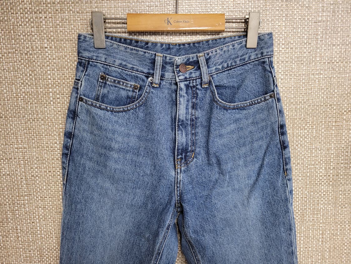 28인치 세븐셀라 청바지 중청 상품이미지2