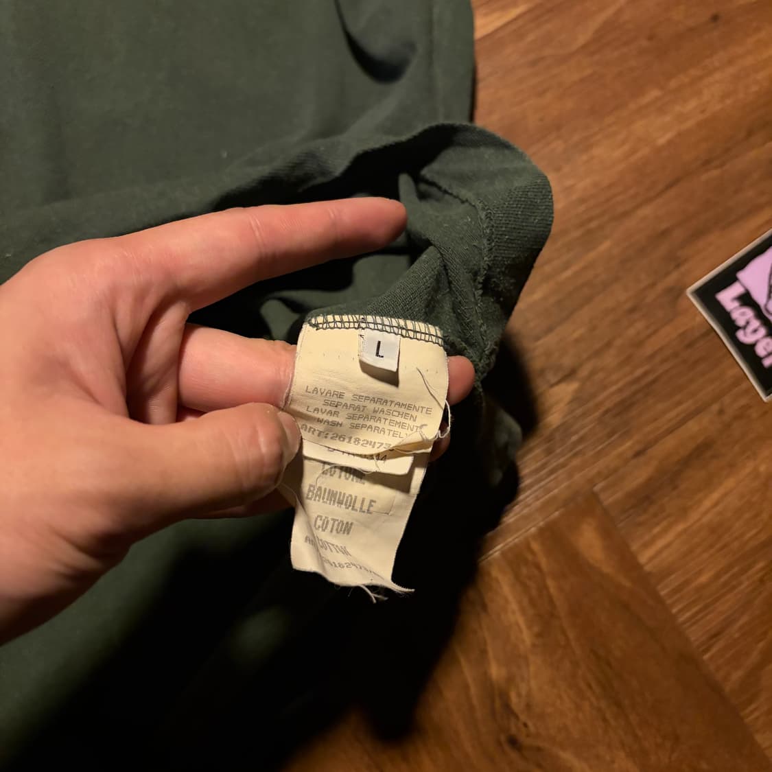 90S CP COMPANY 리리 집업 폴로 셔츠 L 상품이미지9