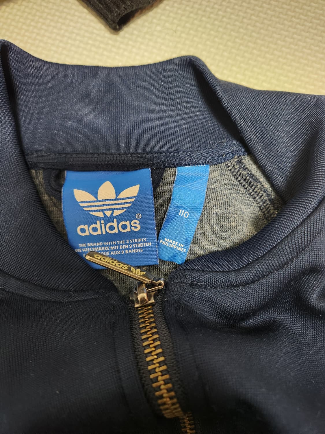 아디다스 슈퍼스타 트랙탑 져지 사이즈 110 상품이미지3