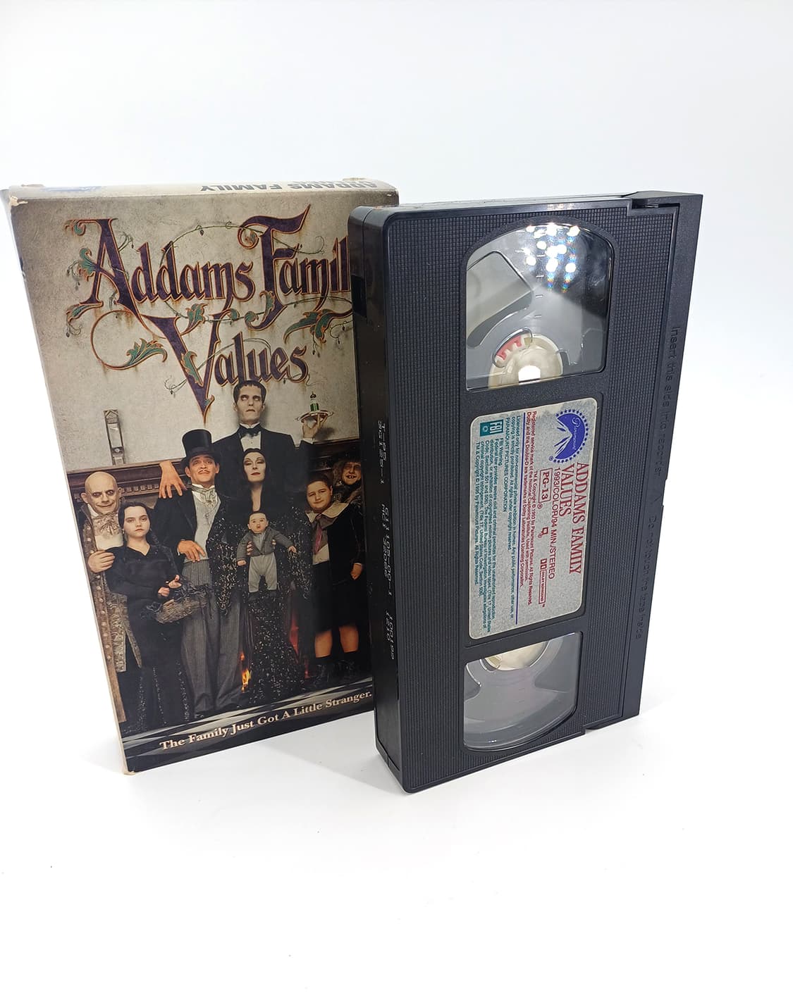90년대 추정 아담스패밀리 웬즈데이 원작 레트로 인테리어소품 비디오 상품이미지1