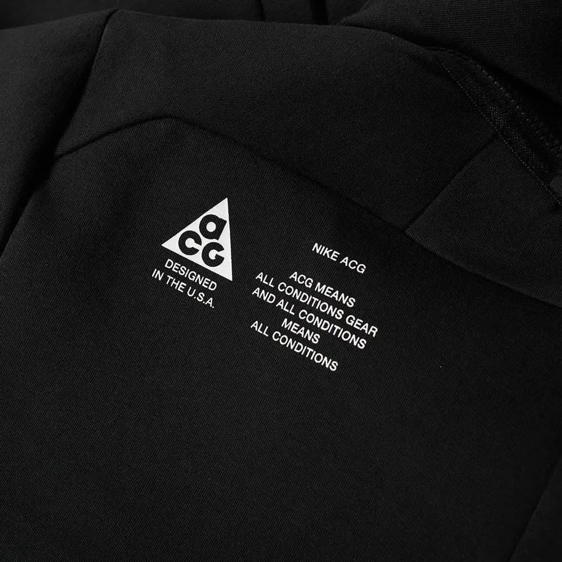 (S) 나이키랩 ACG X 아크로님 콤포넌트 플리스 후드 블랙 상품이미지7