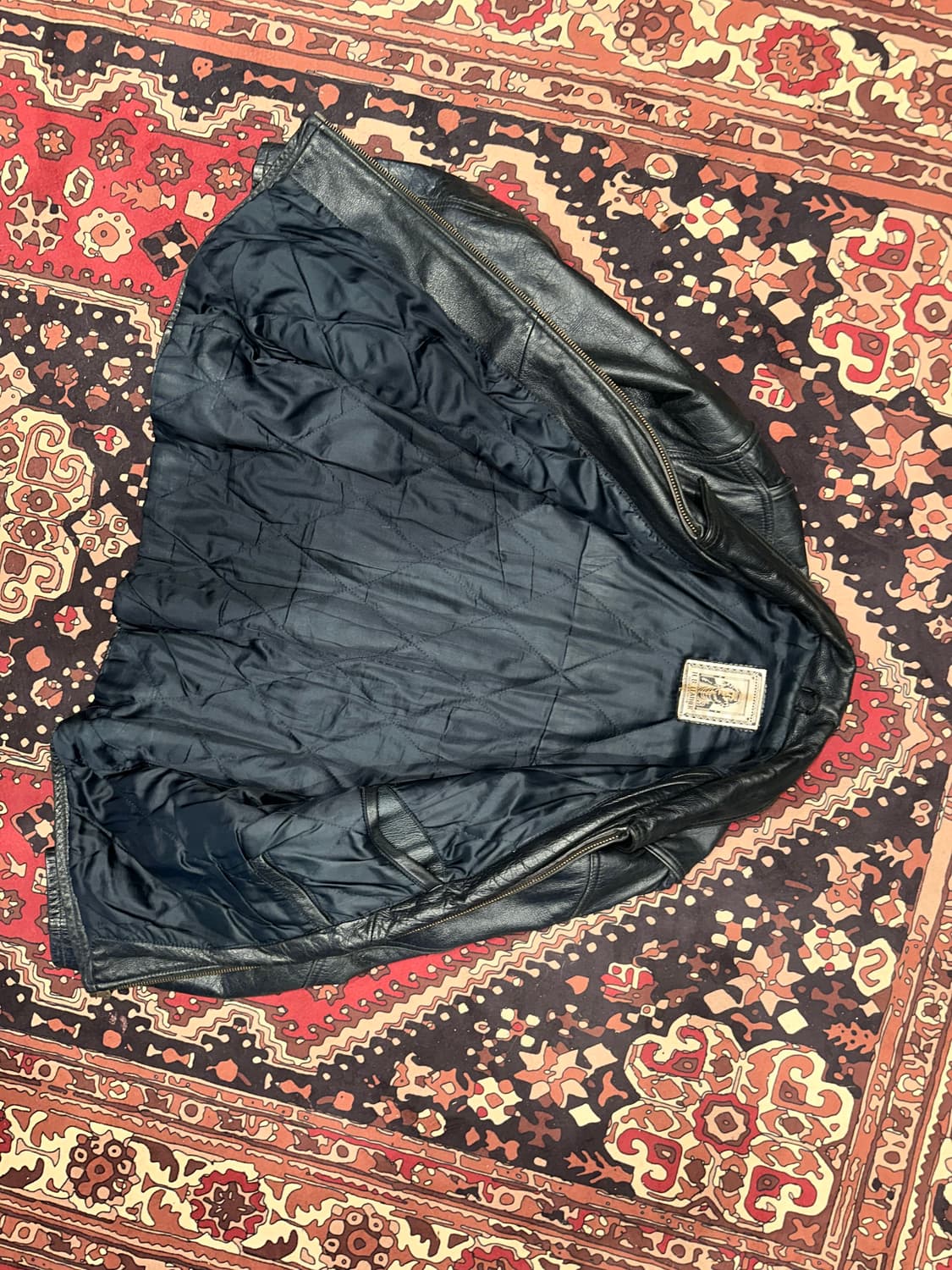 ( M-L ) 스포츠가죽자켓 레더자켓 소가죽자켓 양가죽자켓 상품이미지7