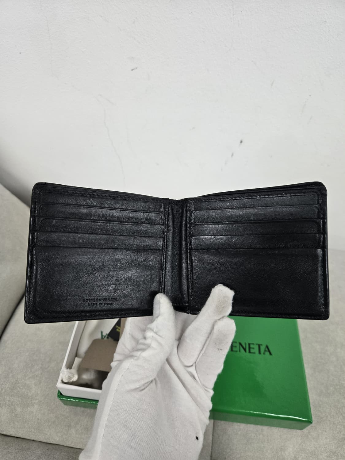 [보증서 정품]보테가베네타 반지갑 상품이미지5