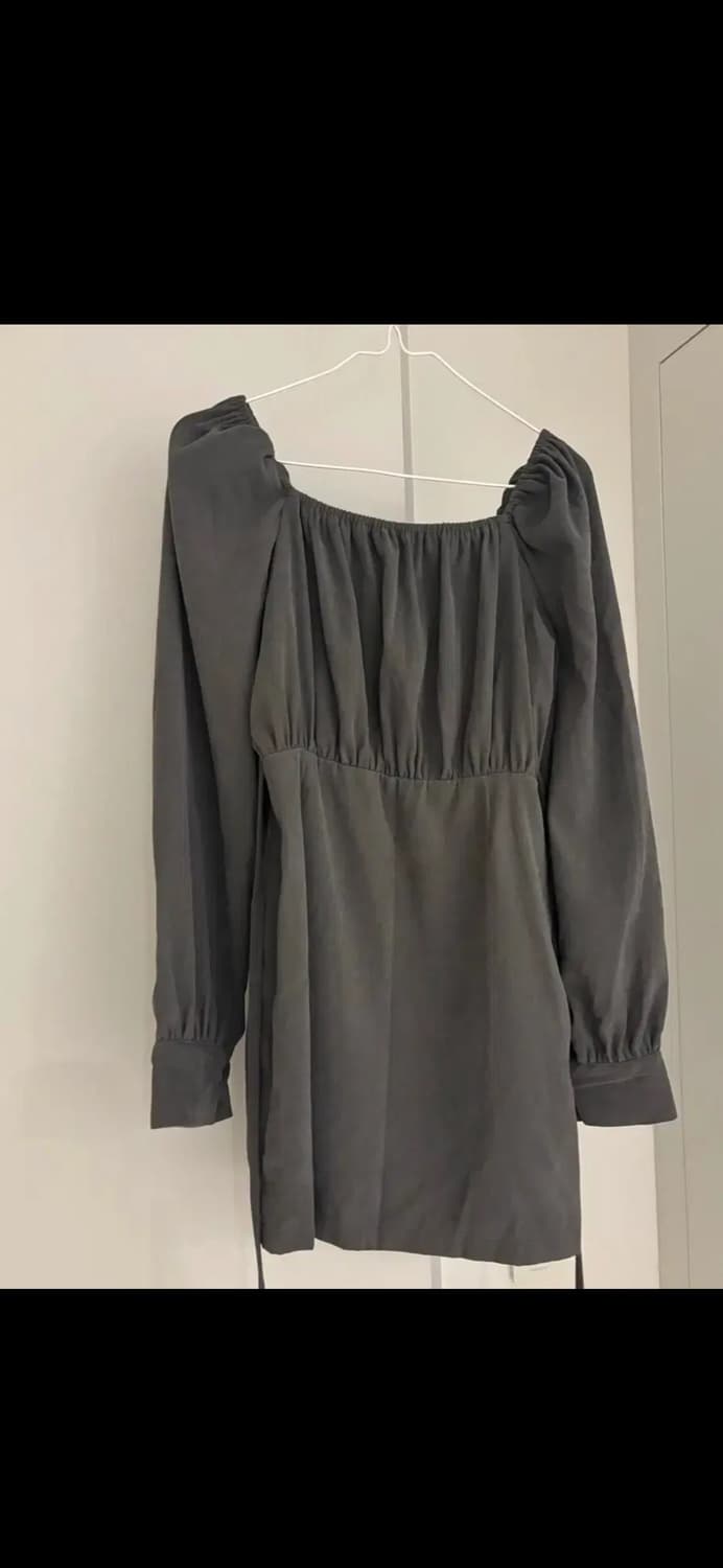 차콜 원피스 상품이미지4