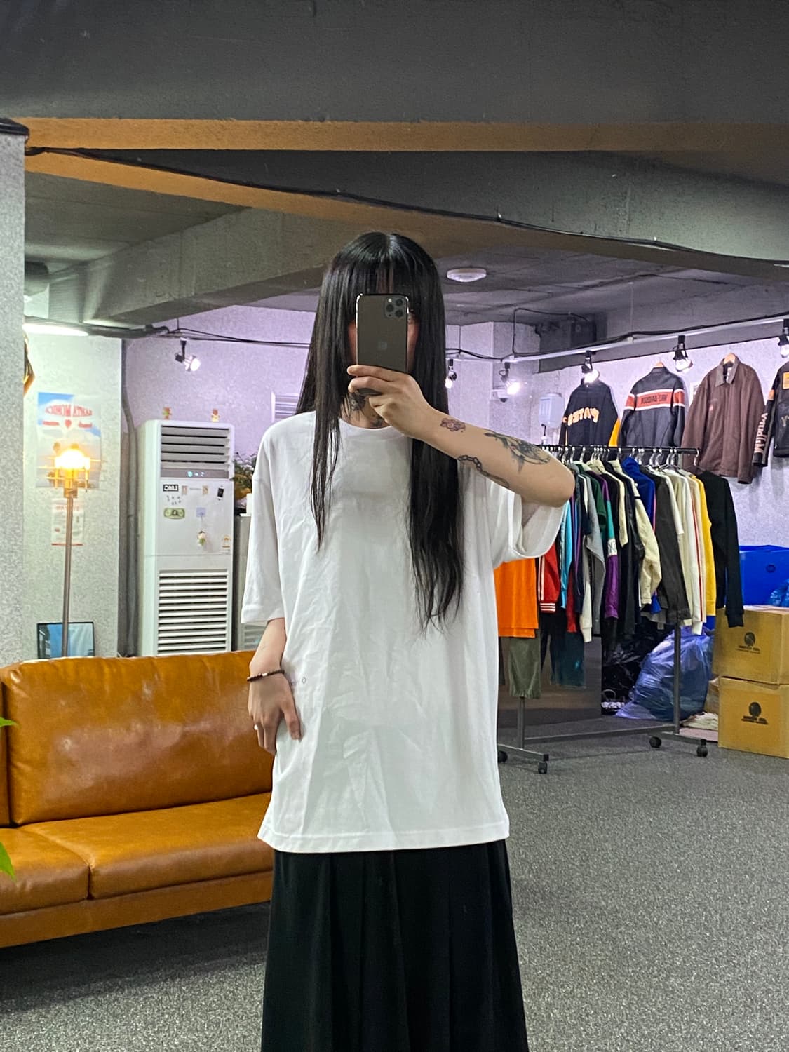 헬리녹스 웨어 MAGIC HOURS 로고 화이트 반팔B5215 상품이미지1