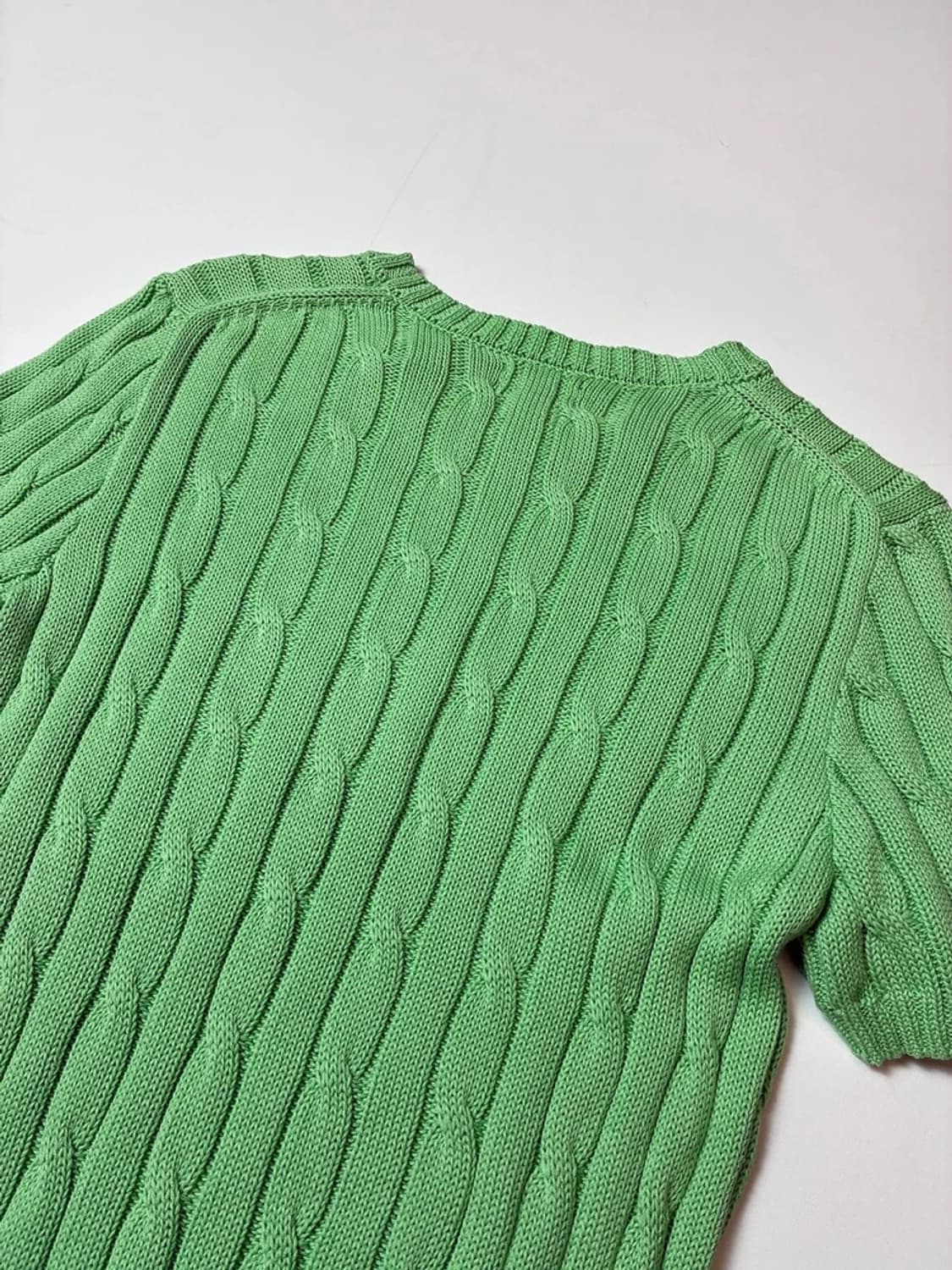 폴로 랄프로렌 큐알 신형 우먼스 반팔 니트 PN8099 상품이미지4