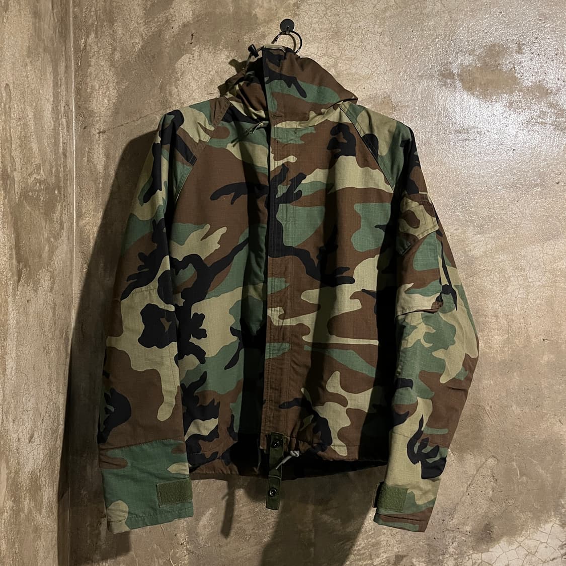 미군1세대 밀리터리 카모 후드 자켓 상품이미지5