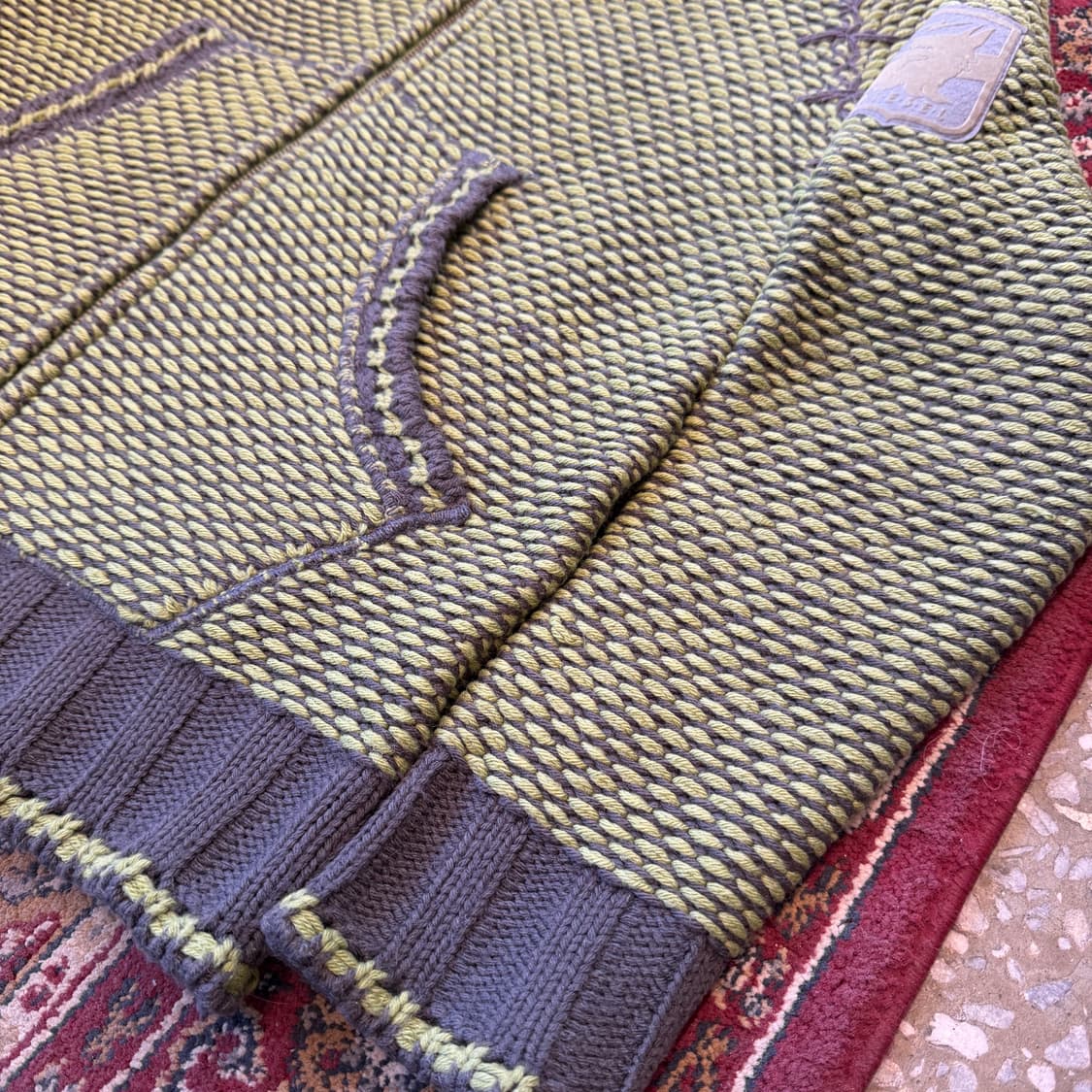 디젤 니트 후드집업 [ 55-66 ] 상품이미지3