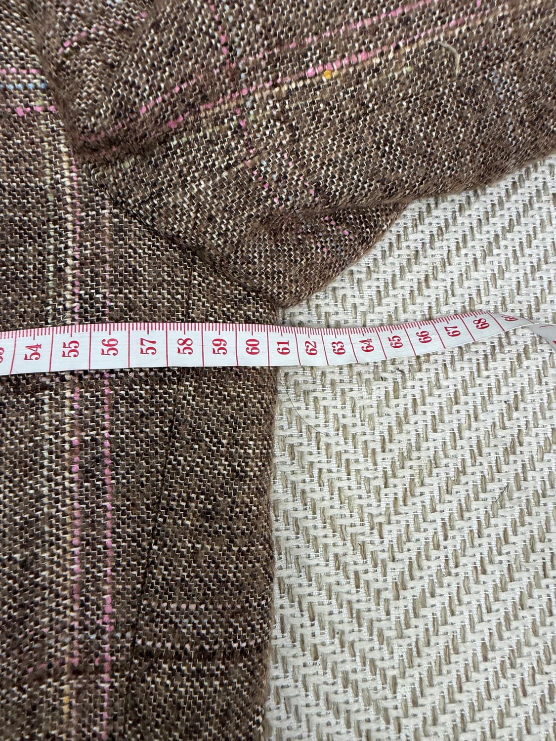 정품) 지방시 브라운 체크 자켓 XXL 상품이미지9