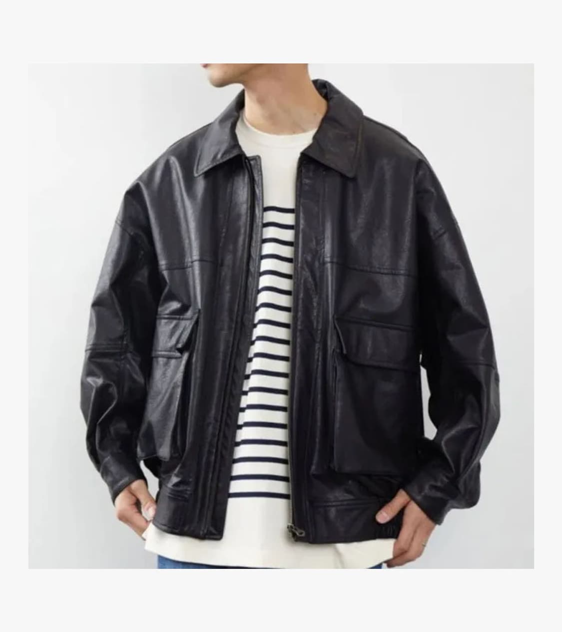 FREAK’S STORE - LEATHER BLOUSON 상품이미지3