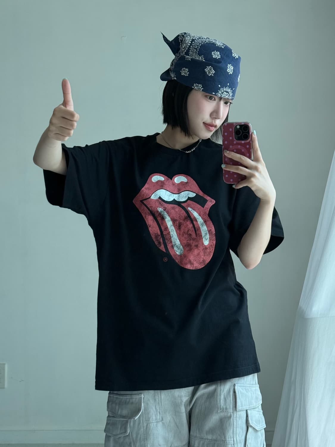 롤링스톤즈 오버핏 티셔츠 상품이미지2