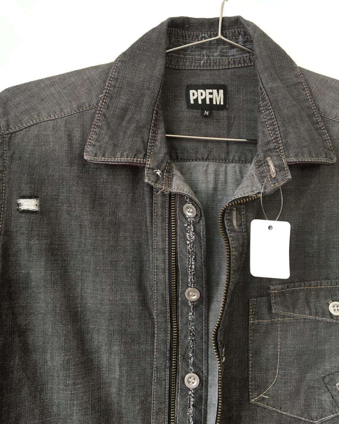 Ppfm shirt zip up 상품이미지5