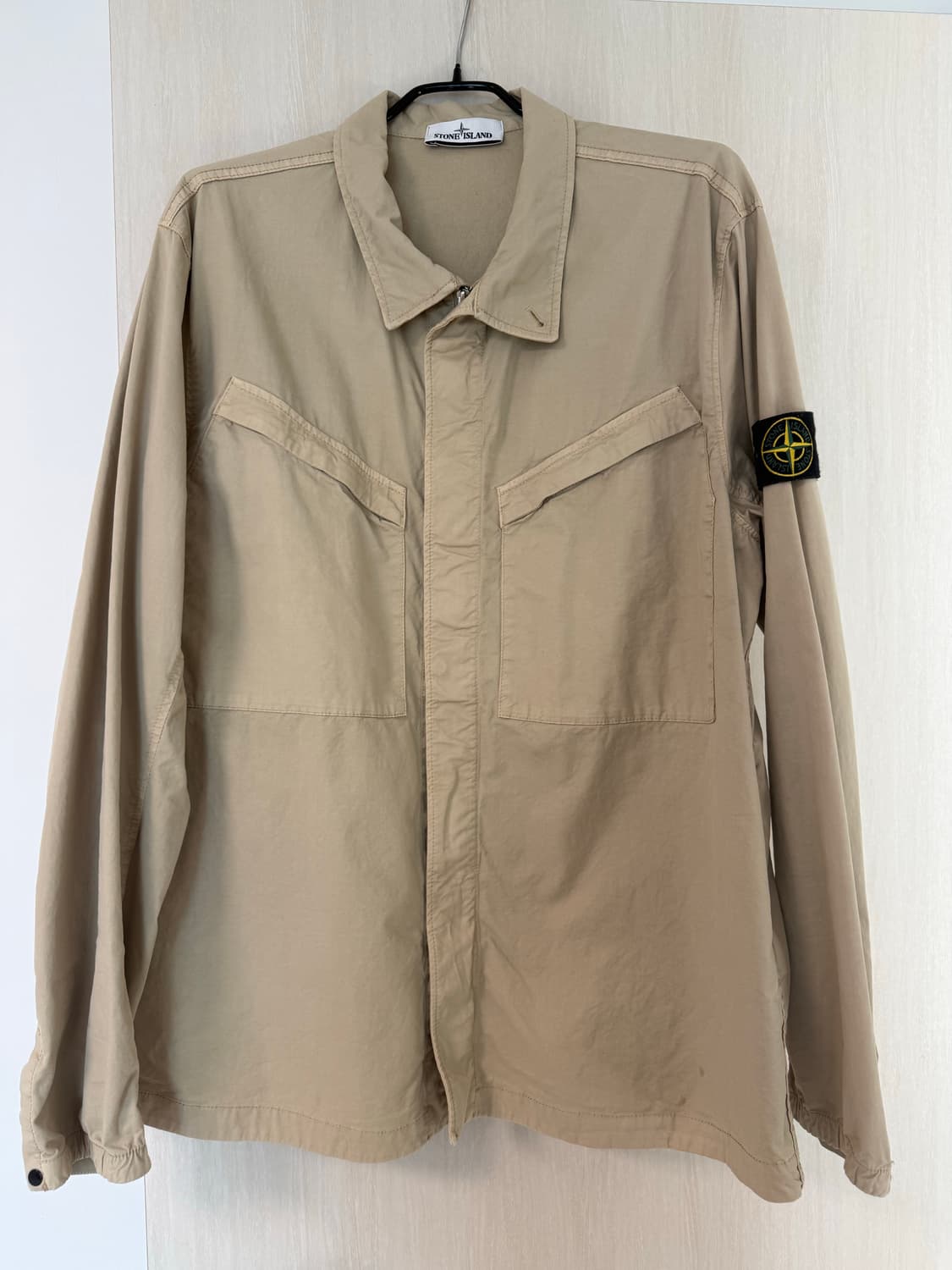 21ss 스톤아일랜드 스트래치 코튼 오버셔츠 (741510119) 상품이미지1