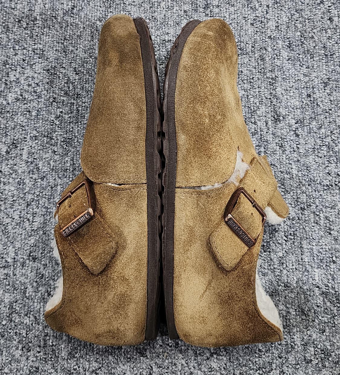 버켄스탁 런던 시어링 스웨이드 퍼 36 230 상품이미지4