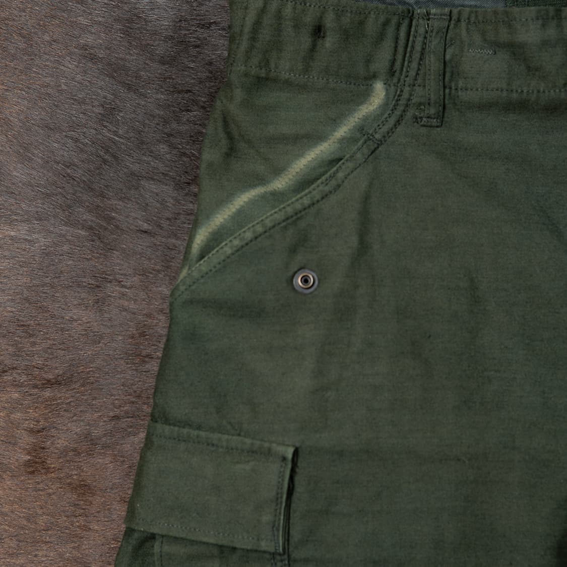 [31] 60s 미군 M65 필드팬츠 블랙 염색  상품이미지3