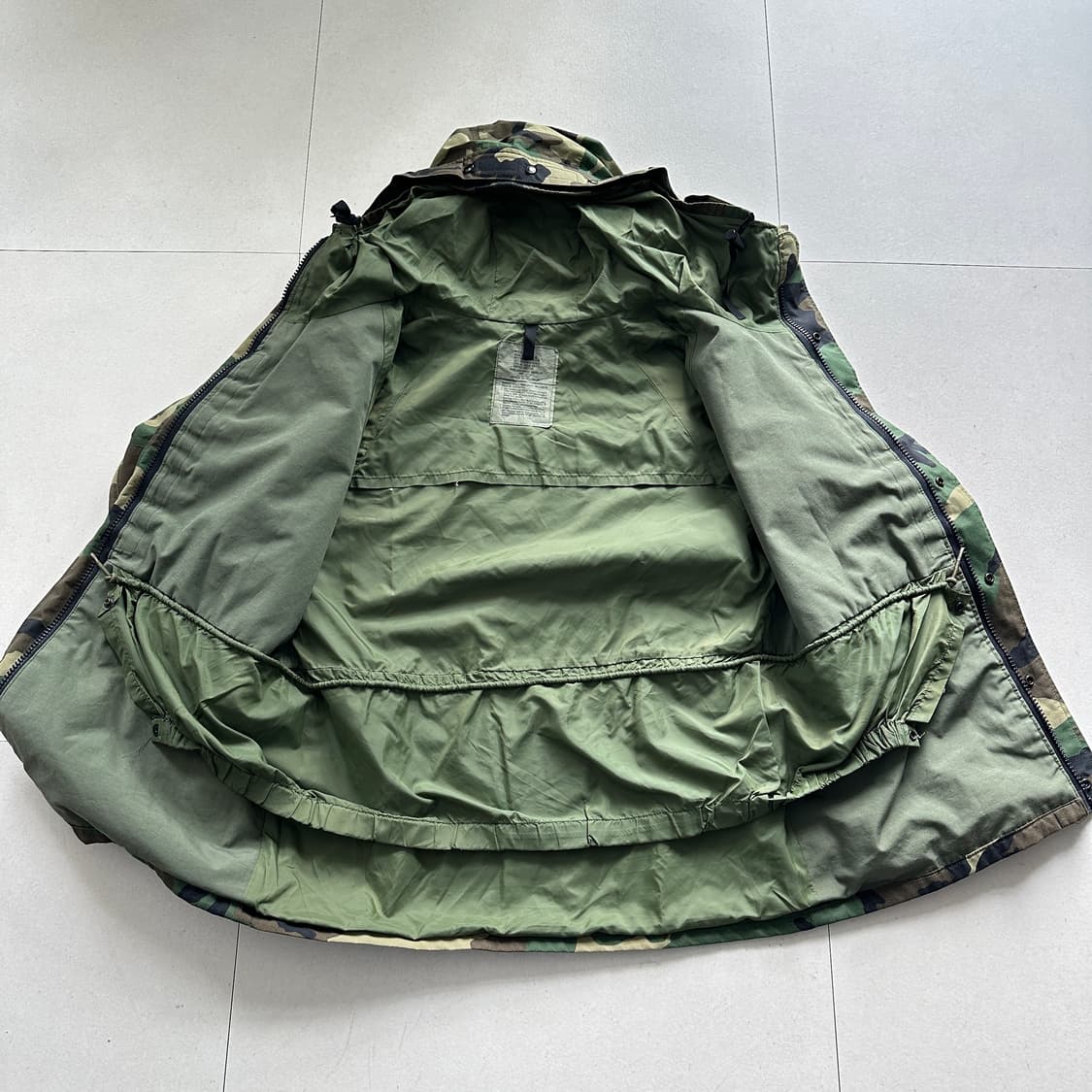 미군 정품 ECWCS 1세대 고어텍스 파카 M-R  상품이미지5