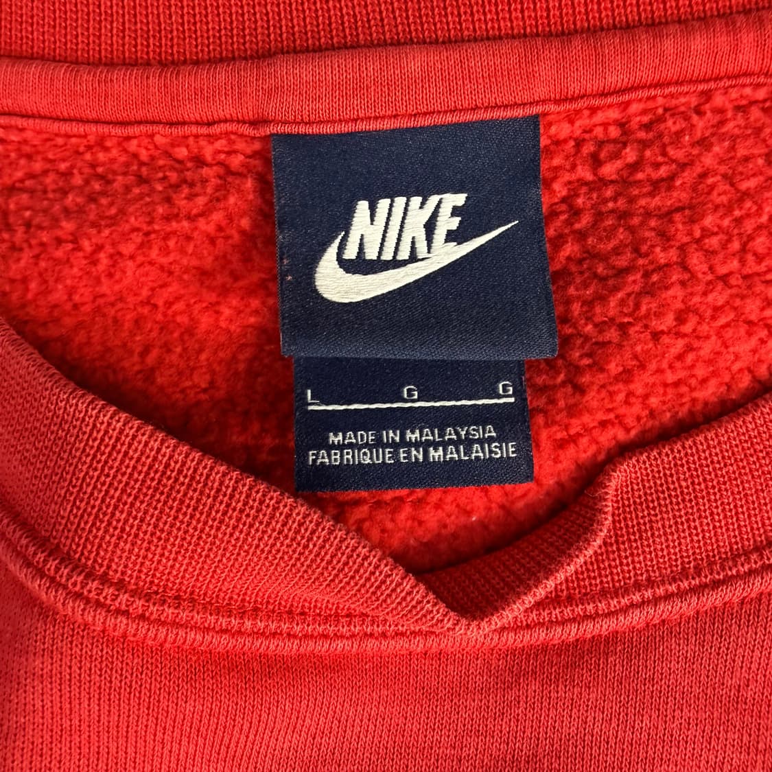 L 나이키 클럽 기모 맨투맨 0209T 상품이미지3