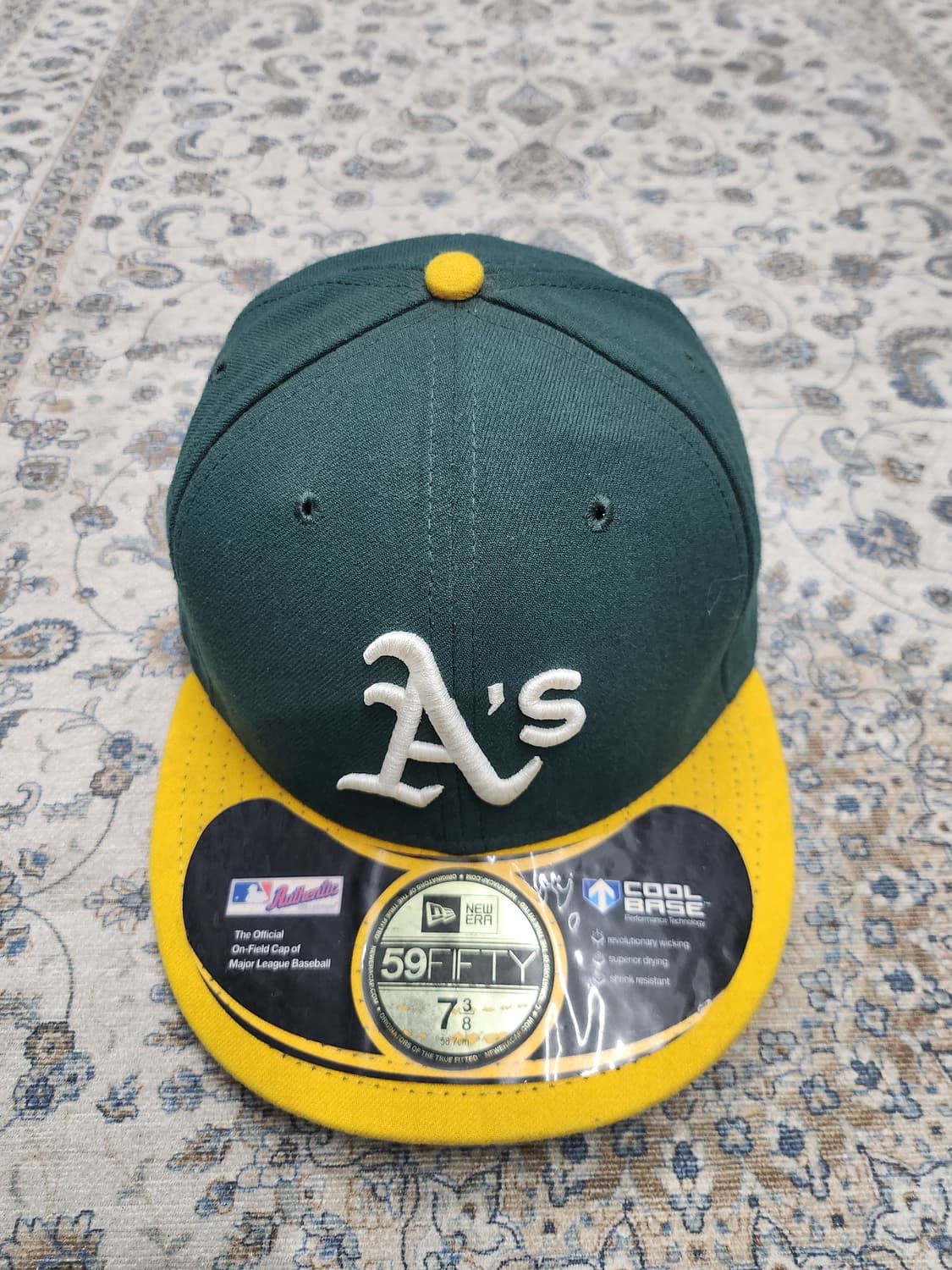 뉴에라 X MLB 별주 어센틱 오클랜드 볼캡 상품이미지1