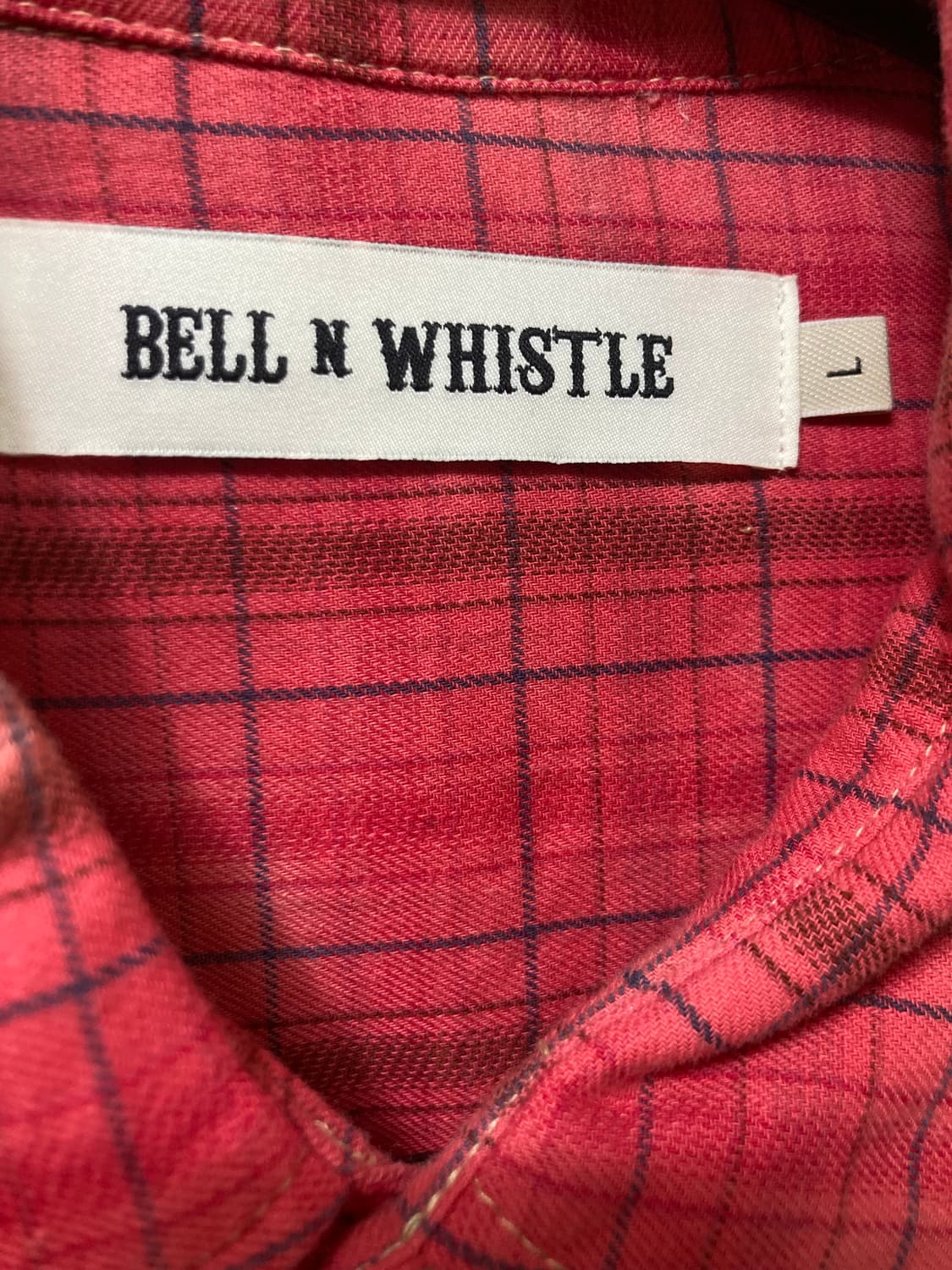 벨앤휘슬 빈티지 플란넬 셔츠 타이다이 벨엔휘슬 상품이미지2