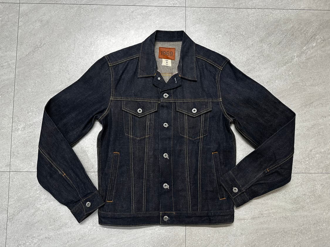 Gap 1969 50주년 기념 셀비지 트러커 자켓 웨스턴 데님셋업 상품이미지1