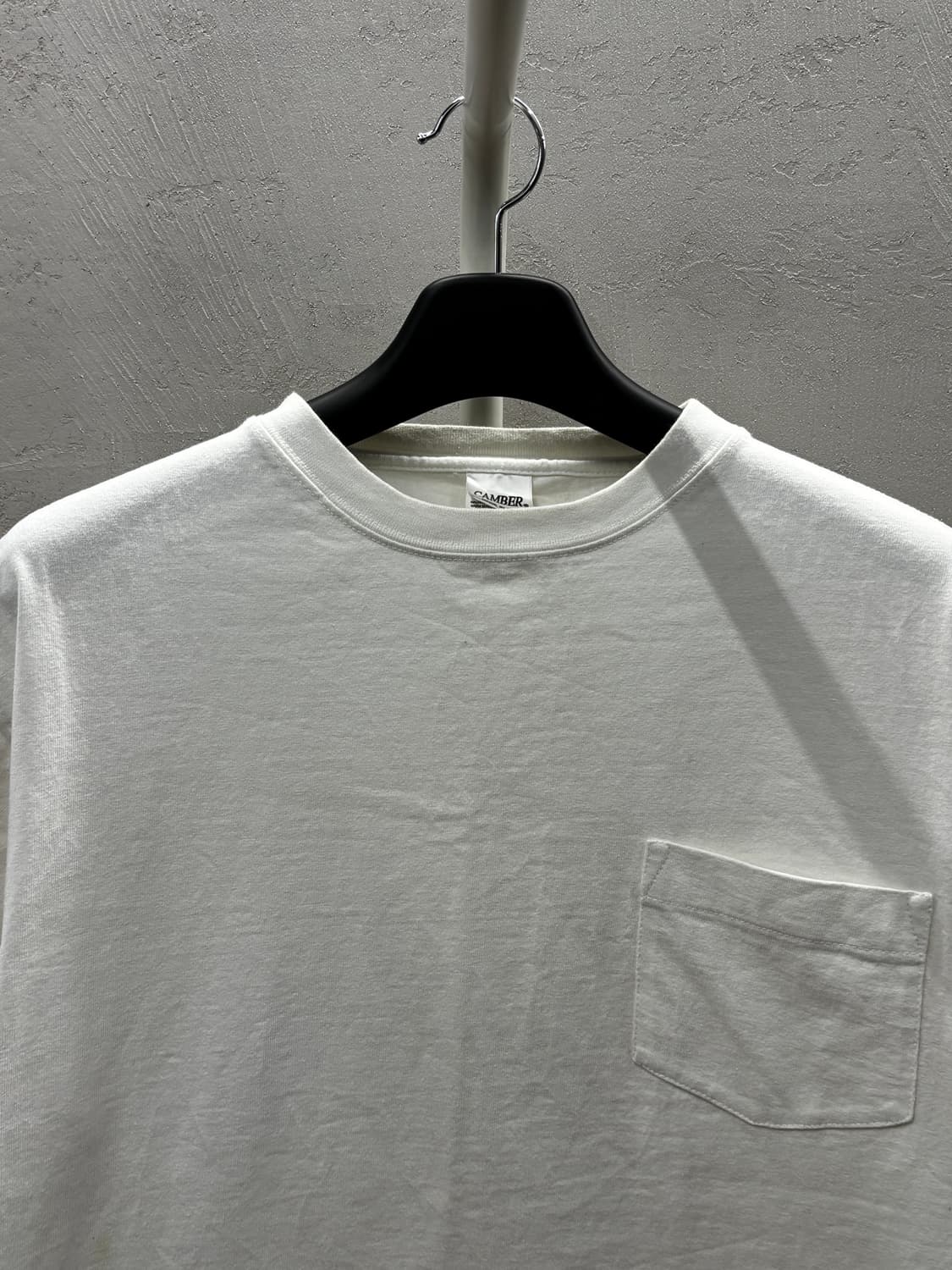 CAMBER 포켓 반팔티 화이트 XL 상품이미지3