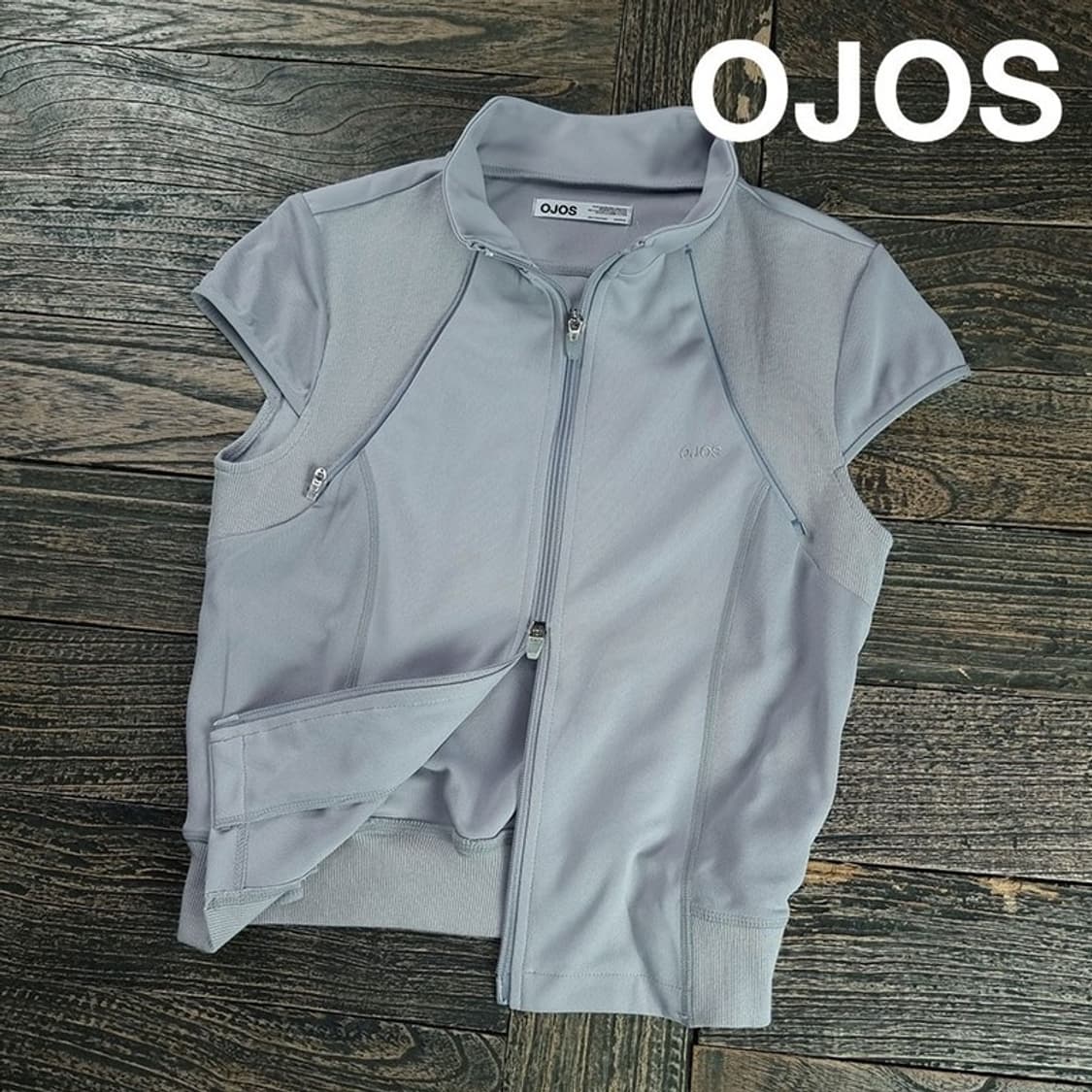 [오호스] 캡슬리브 져지 트랙탑 집업 자켓 M20072 상품이미지1