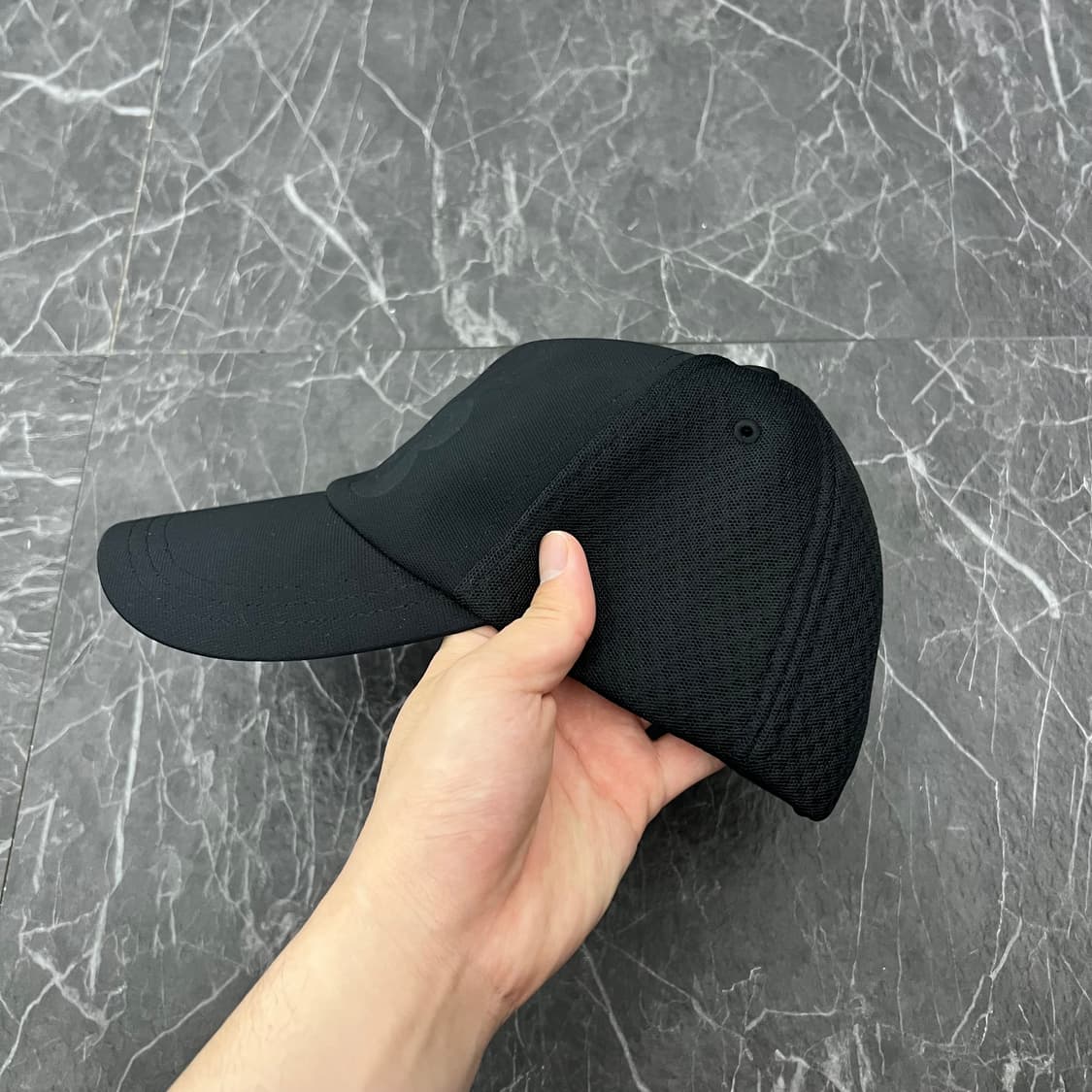 Y-3 로고 볼캡 블랙 상품이미지3