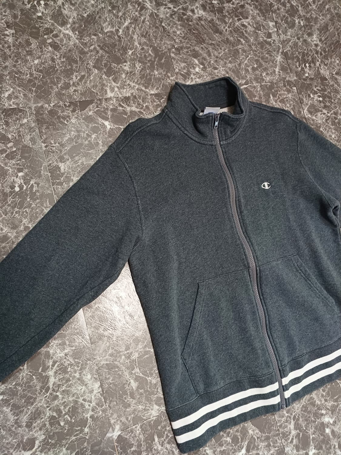 챔피온 차콜그레이 풀집업 L 상품이미지5