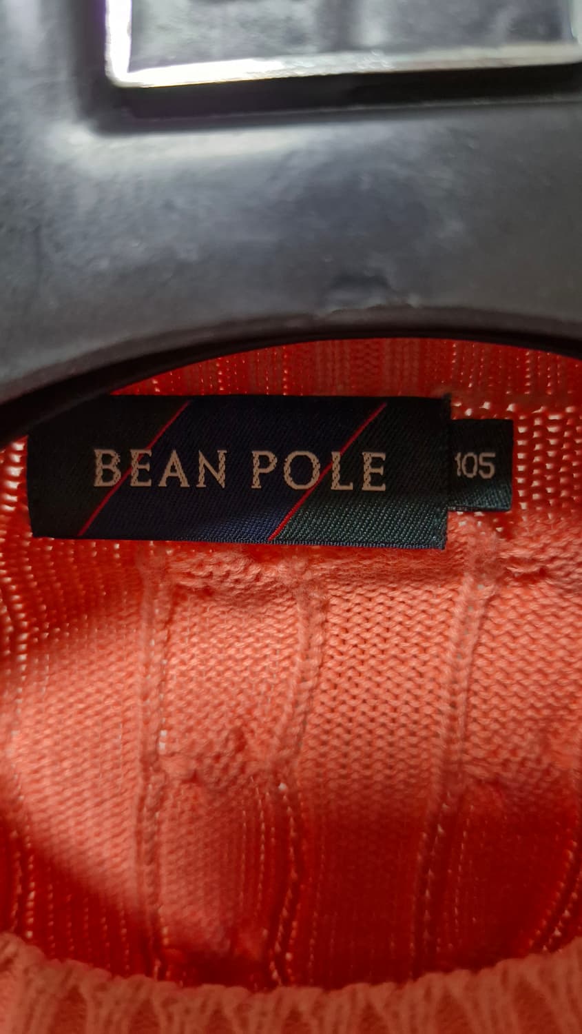 빈폴 코랄 핑크 꽈배기 니트 105 상품이미지4