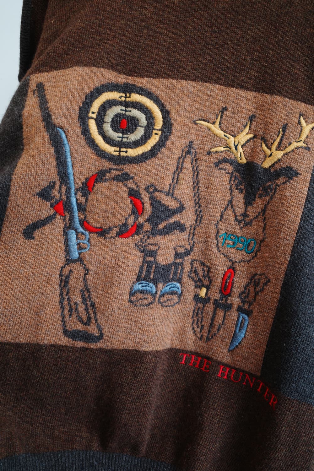 J.C DE CASTELBAJAC 자수 울 니트 (MADE IN ITAL 상품이미지4