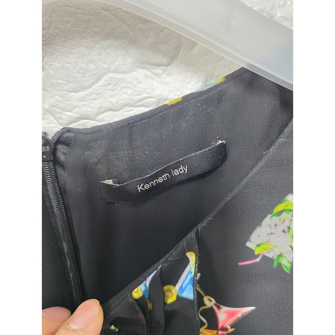 택포) M 케네스레이디 블랙 칵테일 롱 원피스 66 상품이미지2