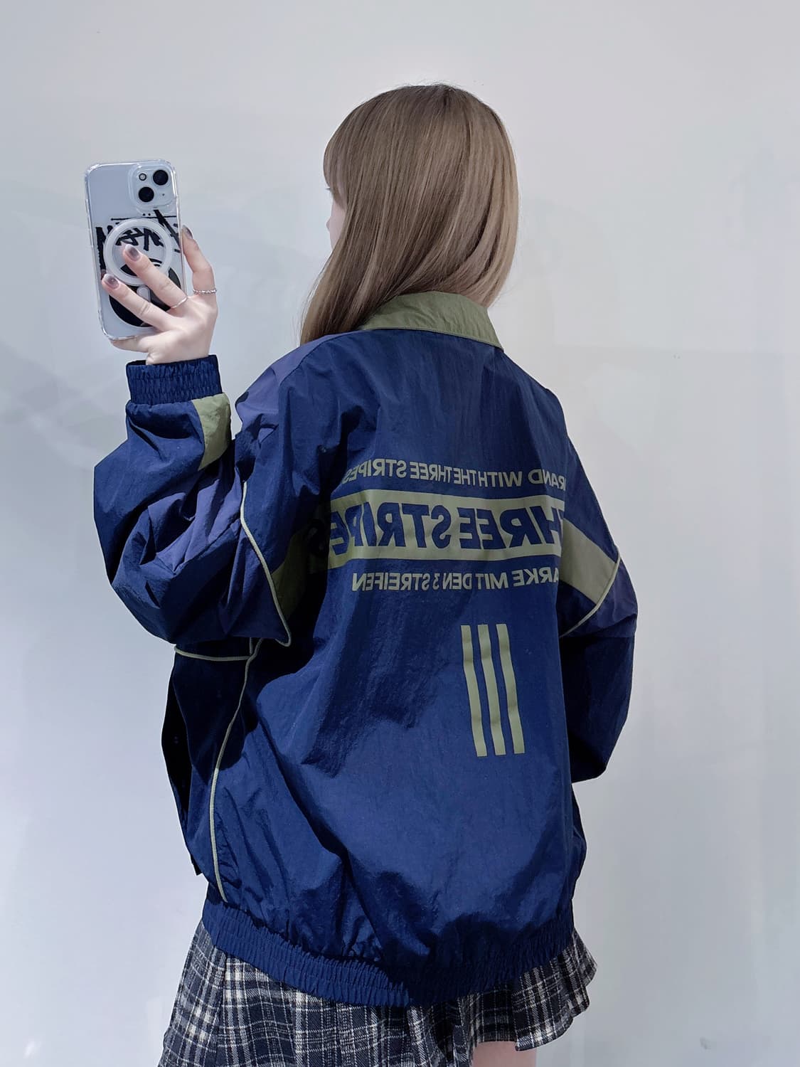 아디다스 스몰로고 투웨이 바람막이 상품이미지3