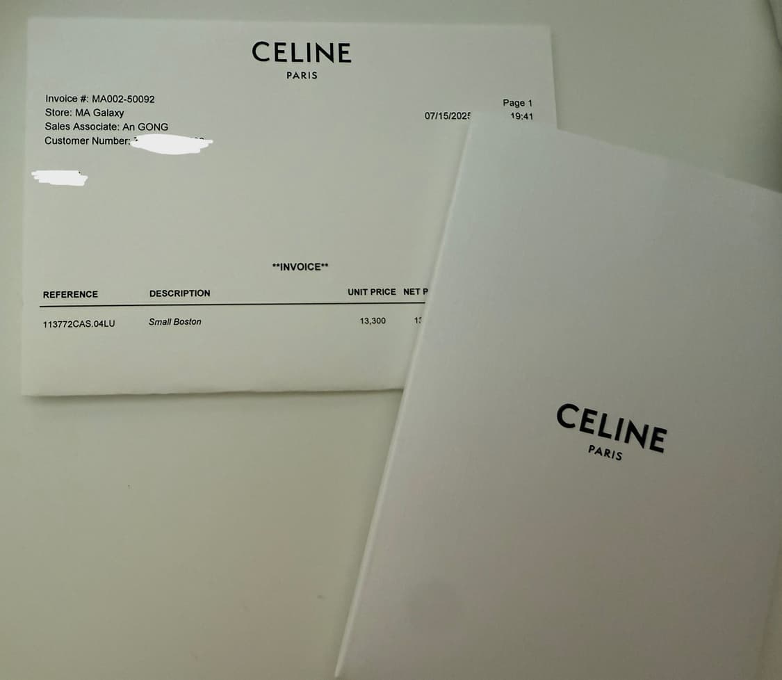 CELINE 보스턴백 스몰 새제품 셀린느 상품이미지6