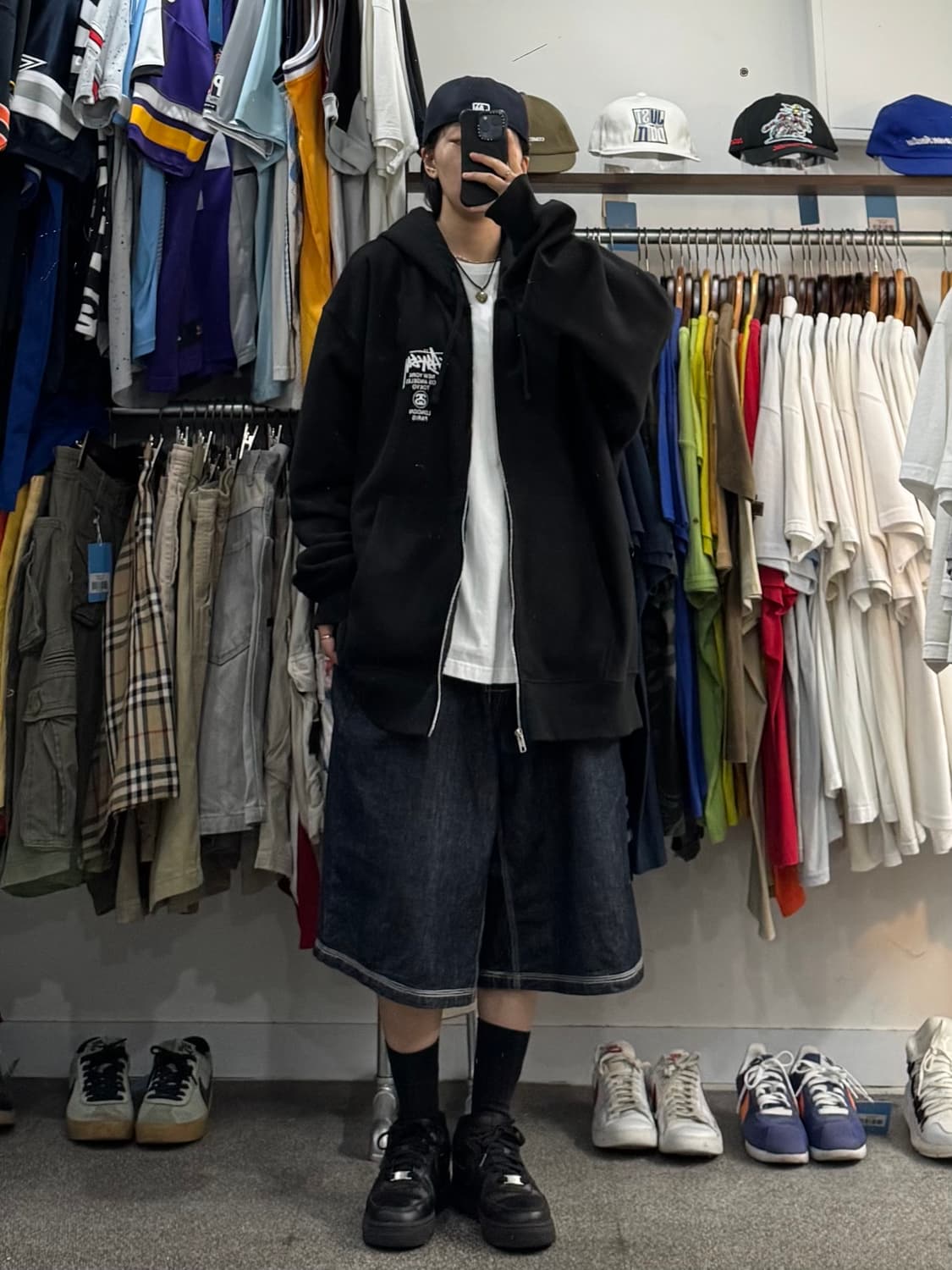 스투시 월드투어 후드집업 상품이미지5