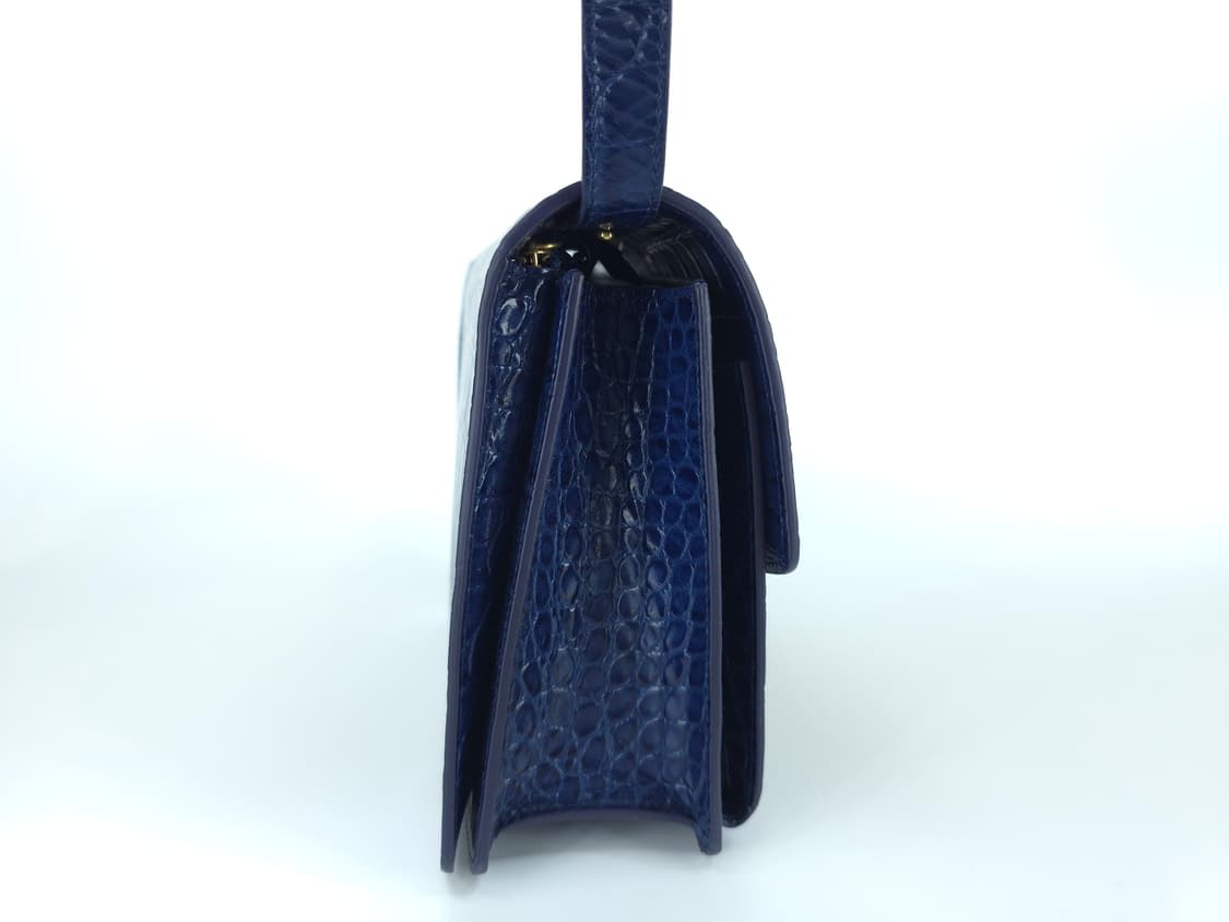 프로엔자슐러 dia day 디아 데이 크로커다일 크로스바디백 네이비
 상품이미지3