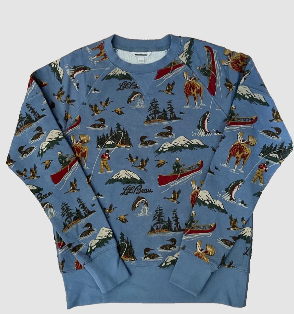 엘엘빈 시그니처 패턴 스웻셔츠 상품이미지1