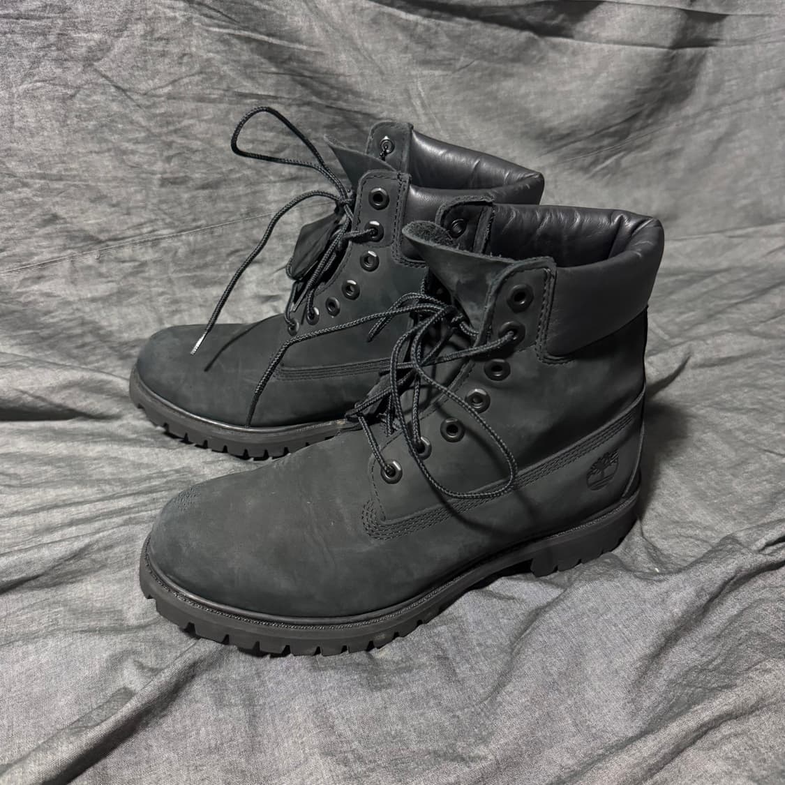 Premium 6-Inch Boot Black Nubuck (10073) 상품이미지8