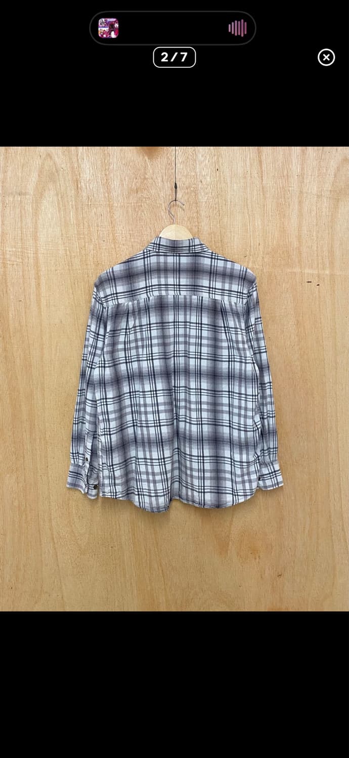WRANGLER ombre check shirts 랭글러 옴브레 체크셔츠 상품이미지3