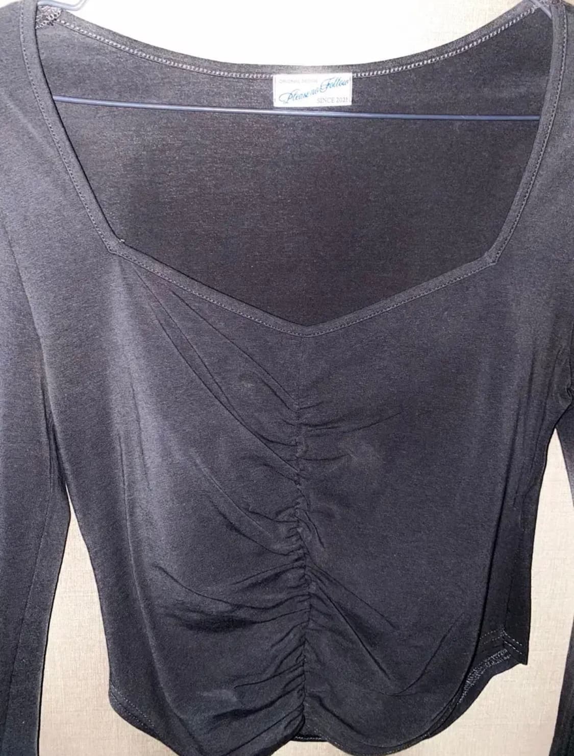 플노팔 Darlin shirring Long Sleeve top  상품이미지2