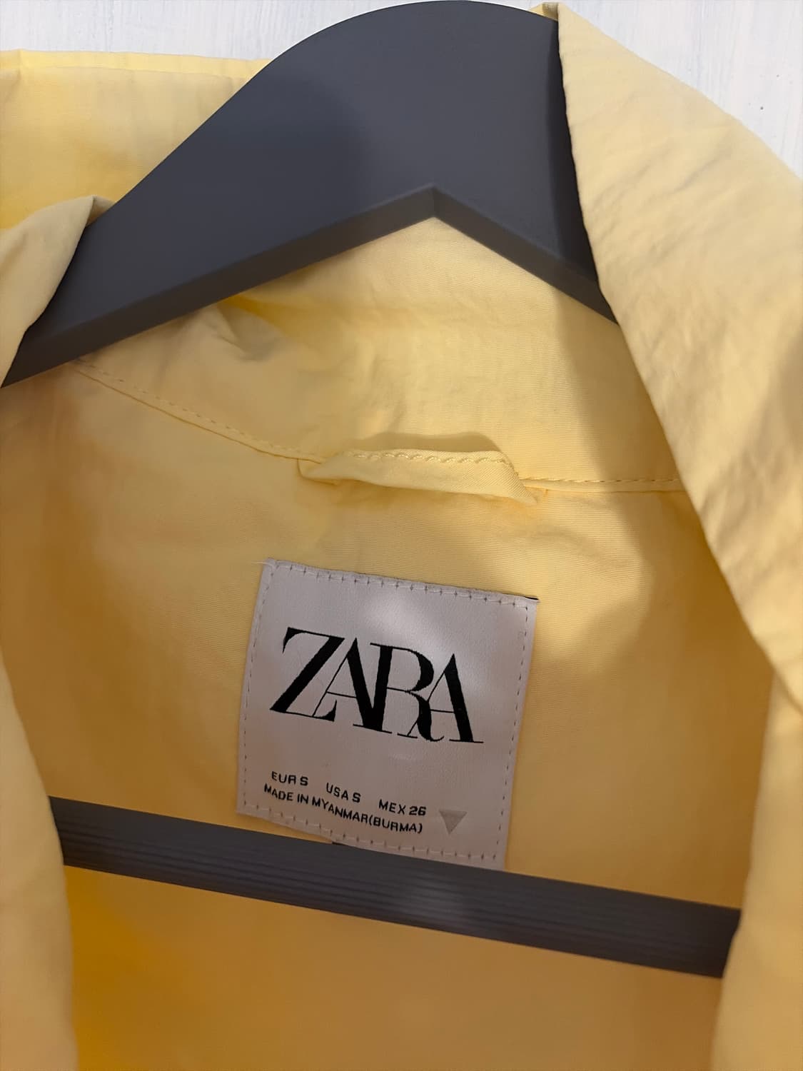 자라 버터 우비 바람막이 져지 상품이미지2