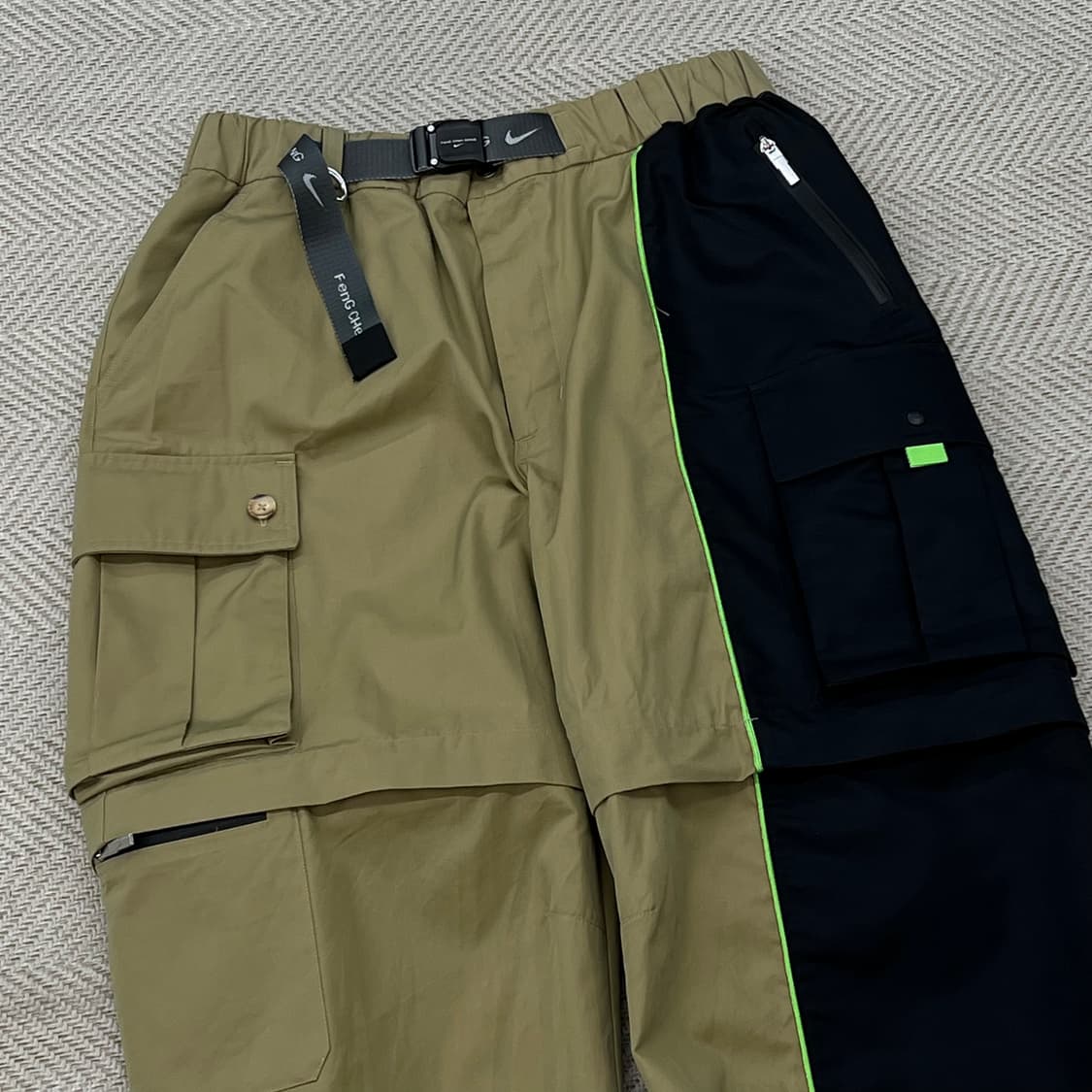 나이키x펑첸왕 벨티드 워크팬츠 r3187 상품이미지3
