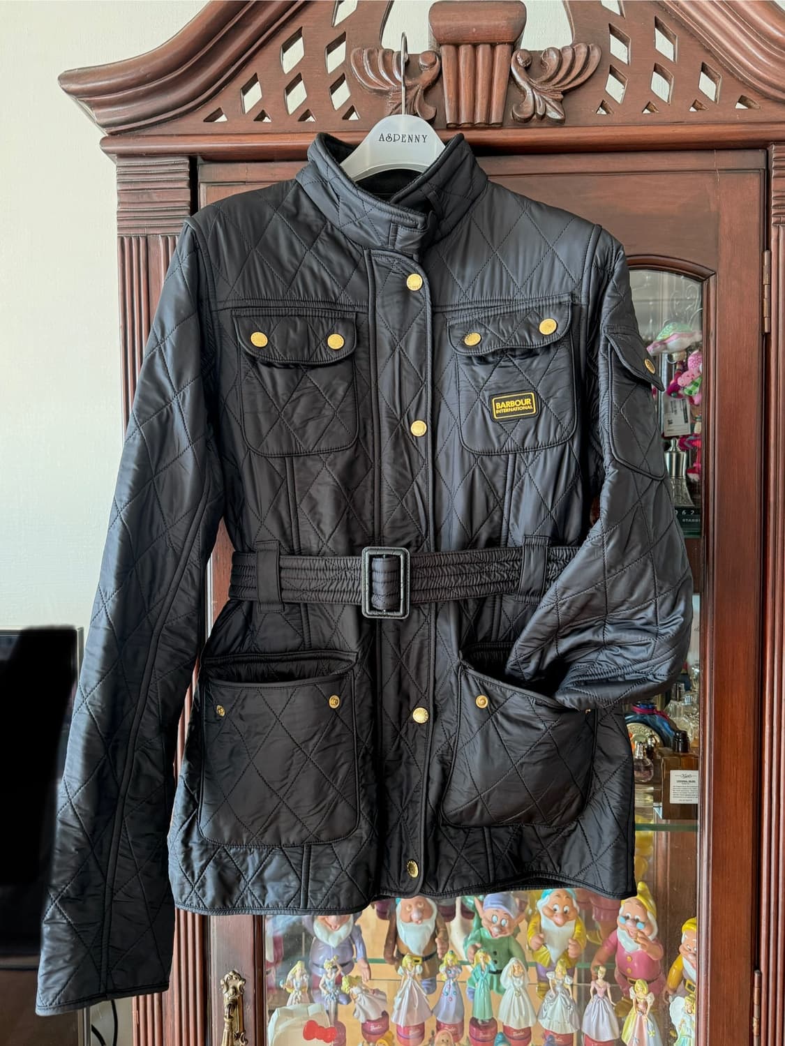 바버 인터내셔널 퀼팅 자켓 운포 상품이미지1