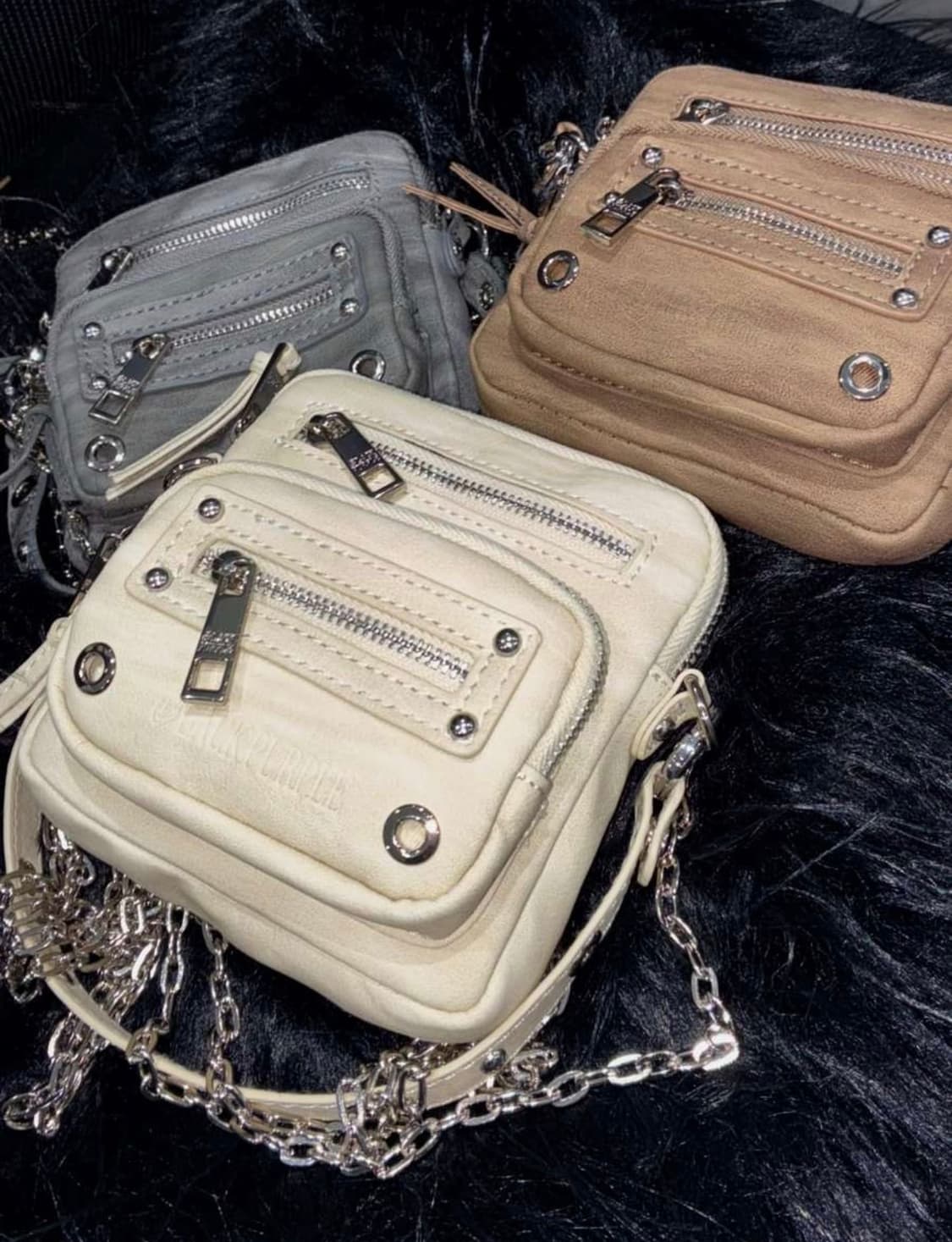 블랙퍼플 Toast Wallet Bag 베이지 상품이미지2