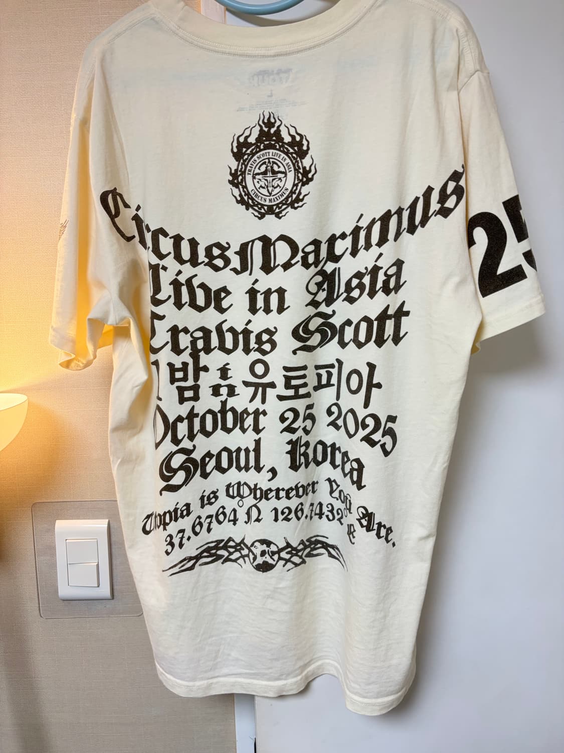 스캇 내한 머천 반팔 L 상품이미지3