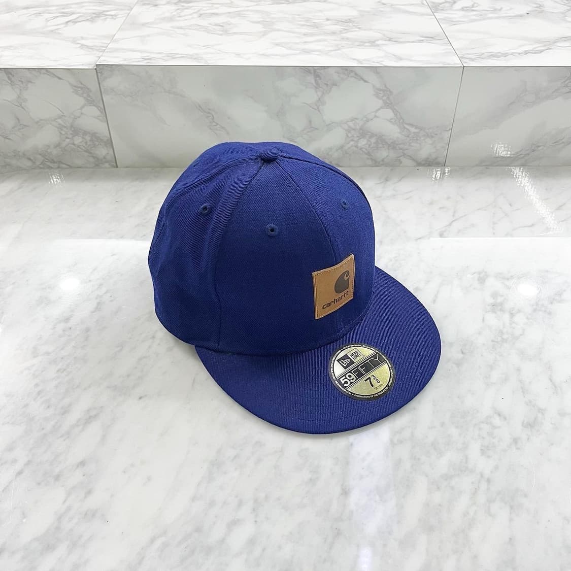 칼하트x뉴에라 블루 스냅백 상품이미지1